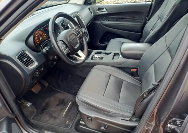 Dodge Durango cena 89000 przebieg: 221826, rok produkcji 2014 z Siedlce małe 232